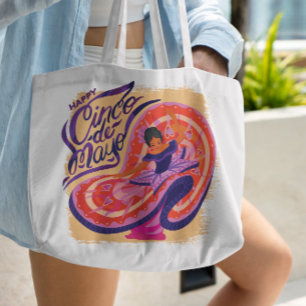 Bolsa Tote Cinco de Mayo dançando