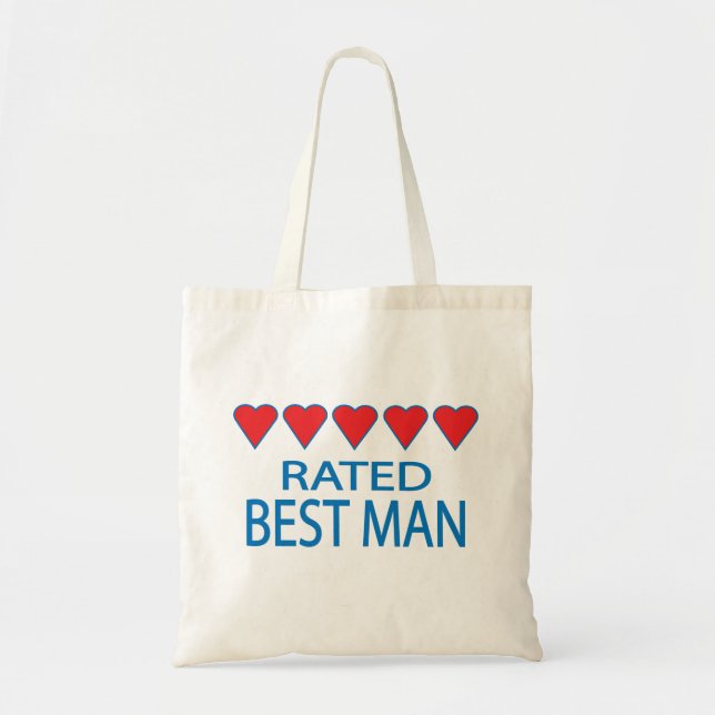 Bolsa Tote Cinco melhores homens do coração (Frente)