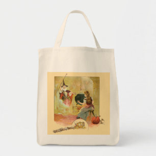 Bolsa Tote Cinderela e sua Fada Madrinha