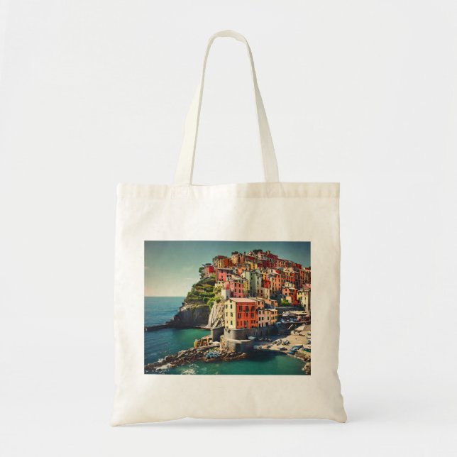 Bolsa Tote Cinque Terre Tote Bag (Frente)