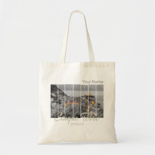 Bolsa Tote Cinque Terre Vernazza Itália vintage Souvenir