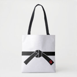 Bolsa Tote Cinturão Negro, Artes Marciais, 帯 黒, 武 道