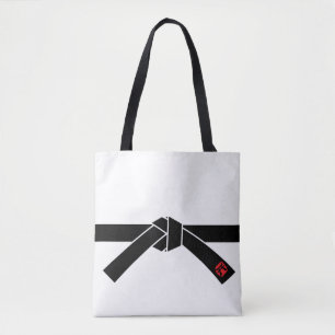 Bolsa Tote Cinturão Negro, Artes Marciais, 黒 帯, 武 道