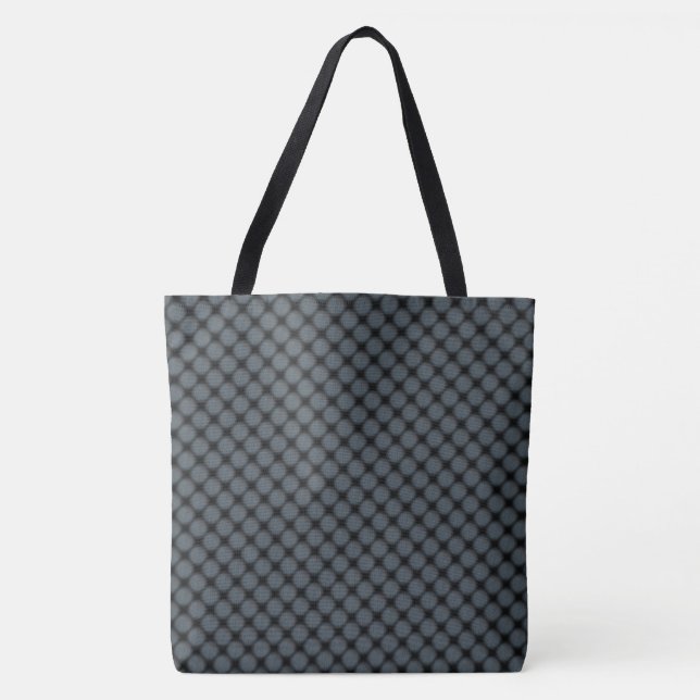 Bolsa Tote cinza design moderna (Frente)