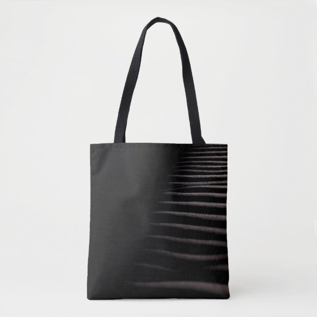 BOLSA TOTE CINZA E FOTOGRAFIA DE CHIAROSCURO (Frente)