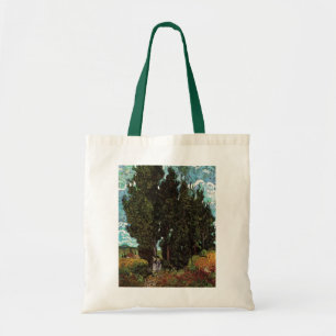 Bolsa Tote Ciprestes com Figuras Femininas por Vincent van Go