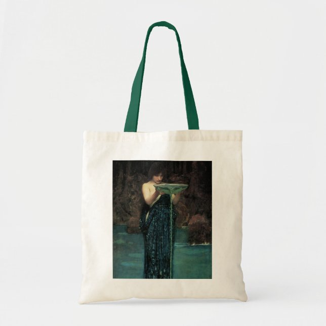 Bolsa Tote Circe Invidiosa por John William Waterhouse (Frente)