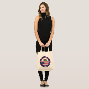 Bolsa Tote circle design,