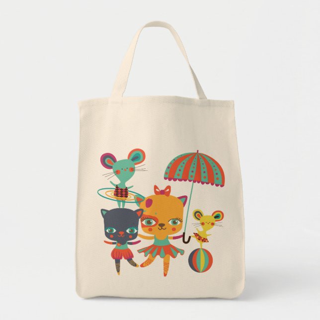 Bolsa Tote Circo Cuties (Frente)