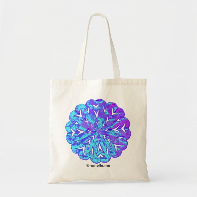 BOLSA TOTE CÍRCULO ABSTRATO WYCINANKI (Frente)