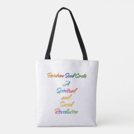 Bolsa Tote Círculo Alma Arco-íris