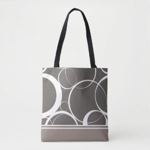 Bolsa Tote Círculo da modificação do cogumelo