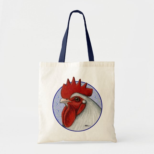 Bolsa Tote Círculo de Cabeça de Orpington (Frente)