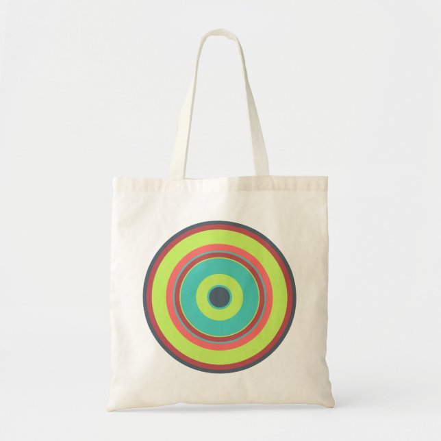 Bolsa Tote Círculos Coloridos 04 (Frente)