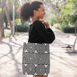 Bolsa Tote Círculos de abstrato