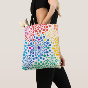 Bolsa Tote Círculos Mandala