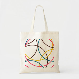 Bolsa Tote Círculos na moda legal, urbanos modernos