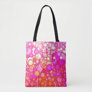 Bolsa Tote Círculos retros