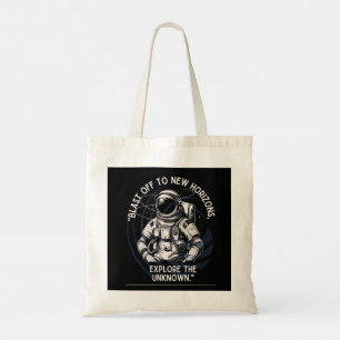 Bolsa Tote citação astronauta