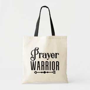 Bolsa Tote Citação Cristã Inspiradora de GUERRA DE PRAYER
