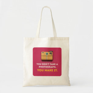 Bolsa Tote Citação de Fotografia Engraçada