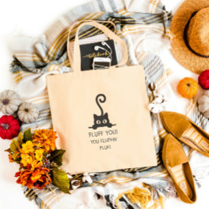 Bolsa Tote Citação de Gatinho Fofo, Presente de Humor Atitude