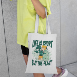 Bolsa Tote Citação de Plantas comprares