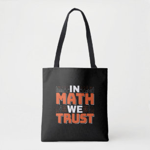 Bolsa Tote Citação de Professores de Matemática - Em Matemáti