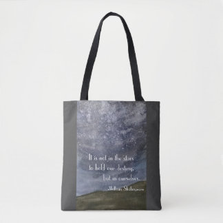 Bolsa Tote Citação de Shakespeare
