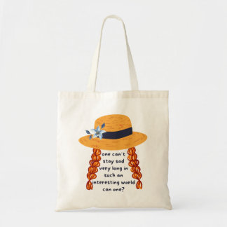 Bolsa Tote Citação Do Livro De Ann De Gables Verdes Shirley