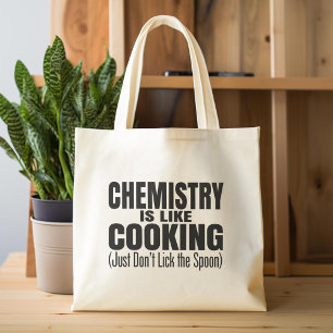 Bolsa Tote Citação do Professor de Química Engraçado