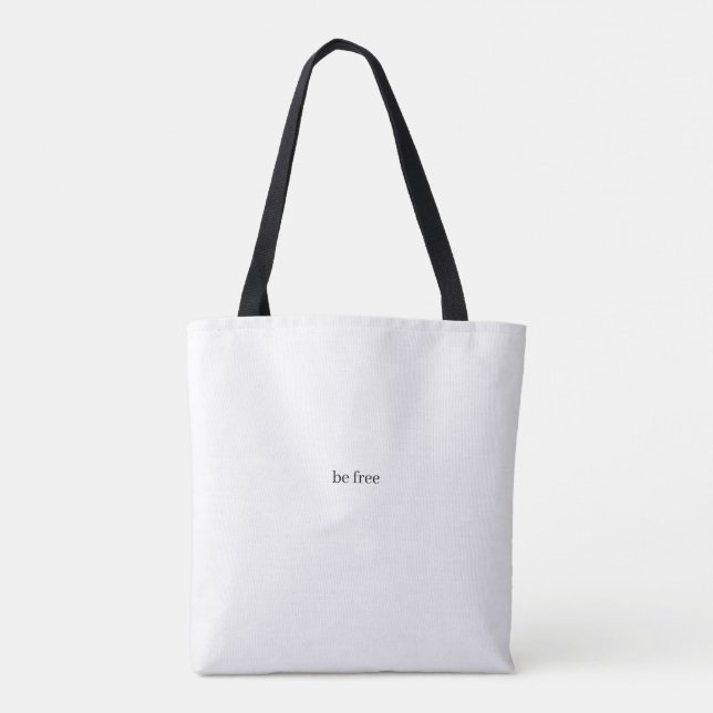 Bolsa Tote Citação Empoderadora (Verso)