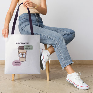 Bolsa Tote Citação engraçada de conhecimento secreto da mãe d