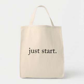 Bolsa Tote Citação Inspiradora Minimalista