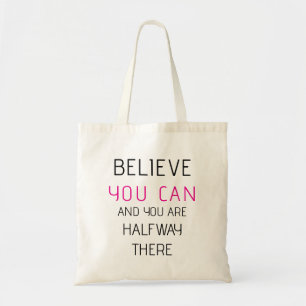 Bolsa Tote Citação Inspiradora Personalizada