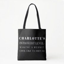 Citação Personalizada de Introvertido Engraçado To