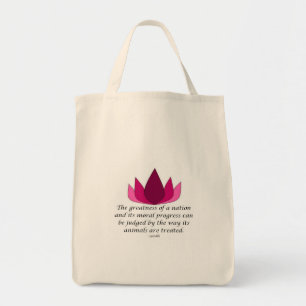 Bolsa Tote Citações de Gandhi