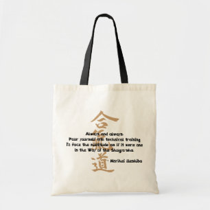 Bolsa Tote Citações do Aikido