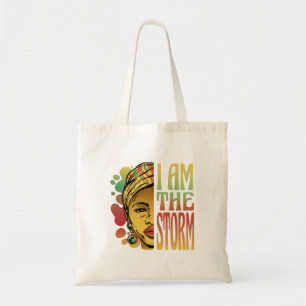 Bolsa Tote Citações do Mês da História Negra - Mulher Melanin