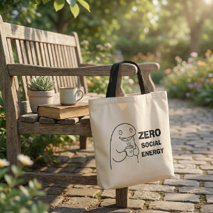 Bolsa Tote Citações engraçadas fofas e humorísticas de cachor