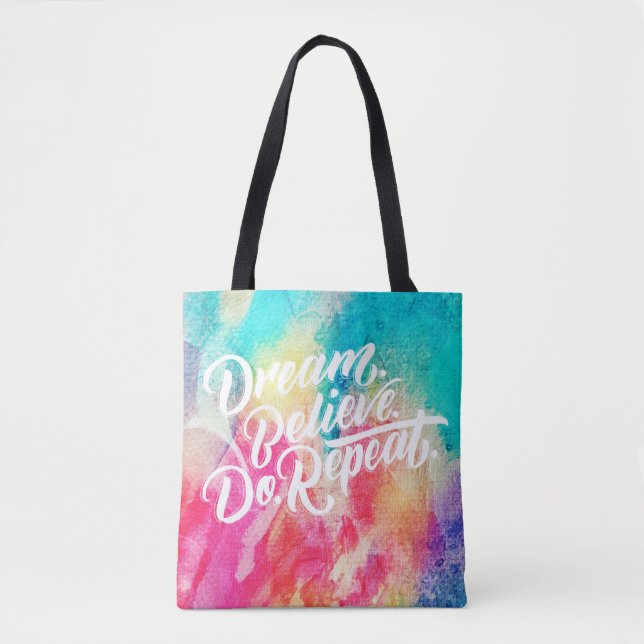 Bolsa Tote Citações inspiradas (Frente)
