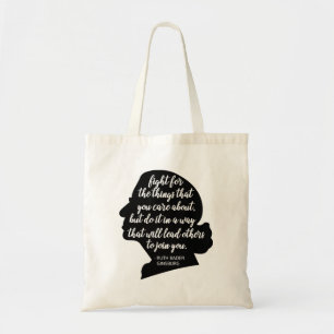 Bolsa Tote Citações RBG, citação de Ginsburg, Ruth Bader 