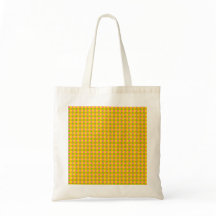 Citrus Check tote bag