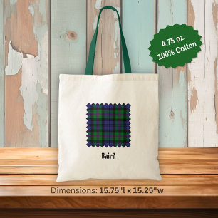 Bolsa Tote Clan Baird Tartan