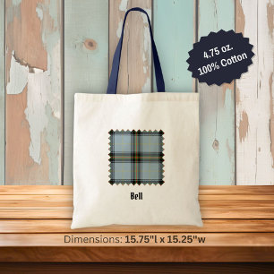 Bolsa Tote Clan Bell Tartan