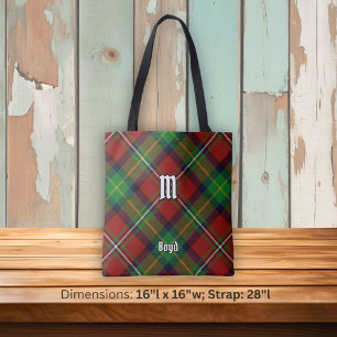 Bolsa Tote Clan Boyd Tartan