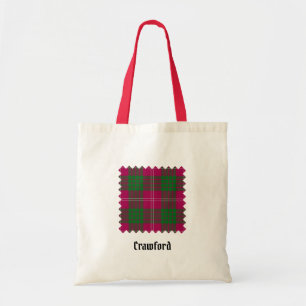 Bolsa Tote Clan Crawford Tartan Tote Bag
