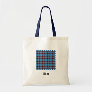 Bolsa Tote Clan Elliot Antigo Ancião Tartan Tote Bag
