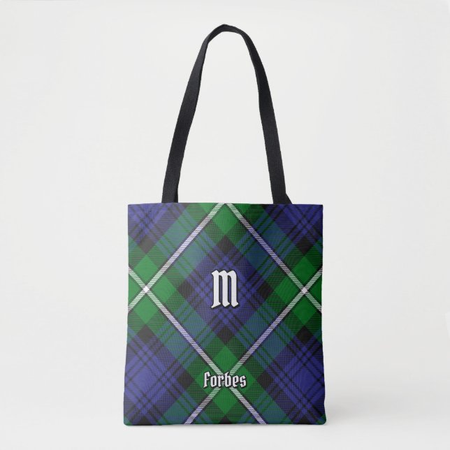 Bolsa Tote Clan Forbes Tartan (Frente)