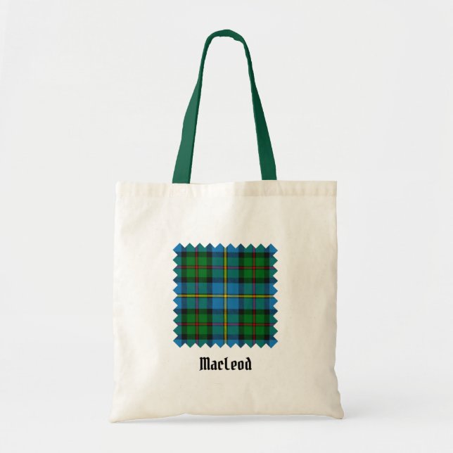 Bolsa Tote Clan MacLeod caçando Tartan (Frente)